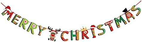עיצוב קיר לחג המולד באנר תלויים בלאנטינג גרנד קישוט באנר מספק תחפושת לילד בן 11