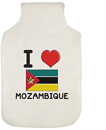 Azeeda 'אני אוהב את Mozambique' כיסוי בקבוק מים חמים