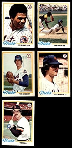 1978 O-PEE-CHEE NEW YORK METS ליד צוות SET NEW YORK METS EX METS