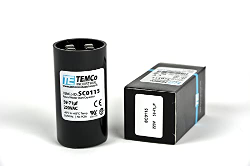 TEMCO 59-71 UF/MFD 220 VAC VOLT