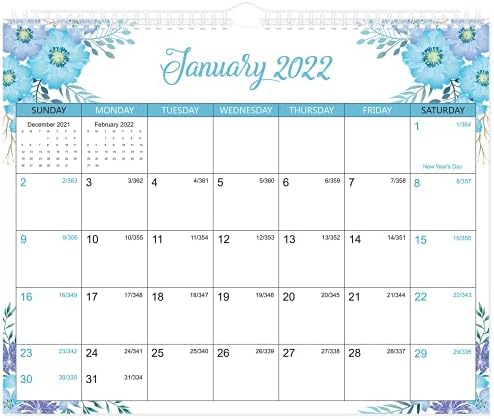 לוח השנה של לוח השנה של סטובוק לוח השנה 2020-2021, עמודים חודשיים גדולים 16.9x12 מתכנן לוח שנה