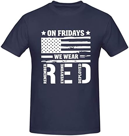זכור-כולם-לפרוס-אדום-שישי גברים של אולטרה כותנה חולצה נובטלי שחור חולצה מגניב חולצות נוער ילד טי
