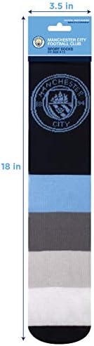 מכבי ארט זוג רשמי של גרבי מנצ ' סטר סיטי עם לוגו, מידה 9-13