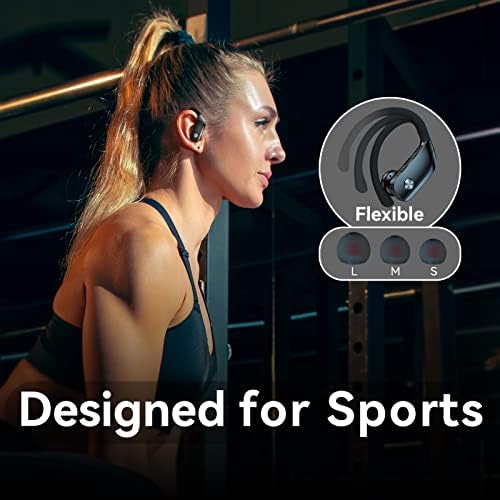 אוזניות אלחוטיות עבור אוזניות Bluetooth של סמסונג גלקסי S8 Bluetooth 48 שעות משחקות אוזניות ספורט