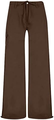 מכנסי מטען של נשים מכנסי מצנח מכנסיים רחבים מותניים נמוכים י2 ק ג מכנסיים קלים רחבים רגועים