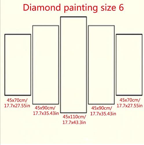 ערכת ציור יהלומים עשה זאת בעצמך 5 ד למבוגרים / ילדים / למתחילים תרגיל מלא אמנות יהלום ציור פנינה בגודל גדול