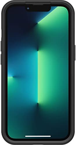 מקרה Otterbox CLEAR עם קצה אחיזה צבעוני לאייפון 13 PRO - קריסטל שחור