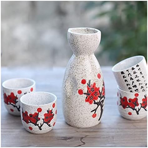 כוסות סיר יפן סיר קבע כוסות משקאות חריפים כוסות רוחות סטיות בבר יפני דפוס יין מתנות יצירתיות 5