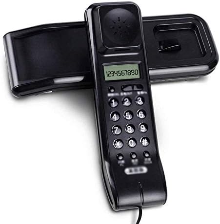 טלפון PDGJG, טלפון קווי רטרו בסגנון מערבי, עם אחסון דיגיטלי, רכוב על קיר, פונקציית הפחתת רעש לבית ולמשרד