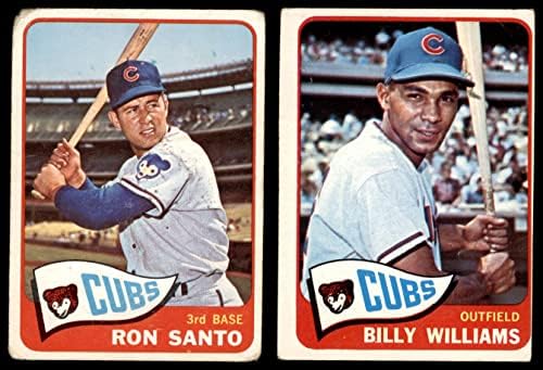 1965 Topps Chicago Cubs ליד צוות Set Chicago Cubs VG Cubs