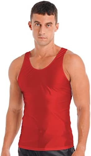 לולודה גברים של מבריק מבריק אימון גופיות כושר שרירים טי פיתוח גוף כושר שרוולים חולצות