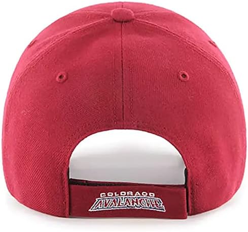 '47 קולורדו מפולת שלגים גברים נשים הטוב ביותר מתכוונן וולקרובק קרדינל אדום צוות צבע לוגו כובע