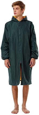 Adoretex Unisex Swim Parka עמיד במים חמים מעיל חמים ספורט שחייה שחייה למבוגרים & Kids-PK005