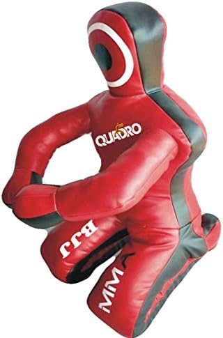 Quadro -MMA אומנויות לחימה מתמודדות דמה אדומה ג'יו ג'יטסו תיק אגרוף - לא ממולא