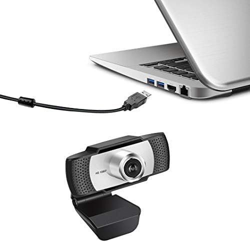 מצלמת רשת SYTH HD, שולחן עבודה או מחשב נייד מצלמת אינטרנט USB לשיחות וידאו, ועידה, הזרמה, הקלטה, סקייפ, Plug