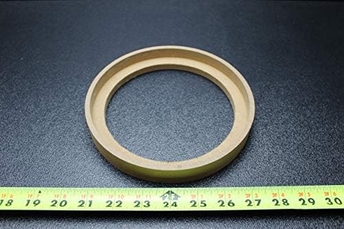 2 MDF רמקול טבעת מרווח 6.5Bz עץ אינץ