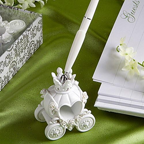 Zehui רומנטי אביזר חתונה עט חתונה ועיצוב דלעת עיצוב בסיס לבן 16 סמ