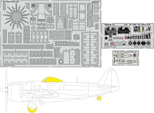 אדוארד אדוביג49354 1/48 גדול אד רפובליקה פ - 47 נ רעם חלקי סט פלסטיק דגם חלקי