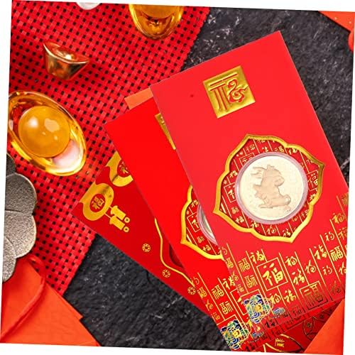 יארנו 6 יחידות 2023 שקיות דקור גלגל המזלות של הונגבאו אירועים בולט שקיות אספקת מתנות את ואח מטבע נייר הונג טובות