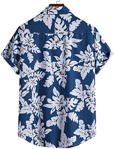 תלבושות אימוניות 2 חלקים לגברים מתיחות חולצה הוואי הדפסה תלת מימדית ומערכות קצרות של אימון וינטג