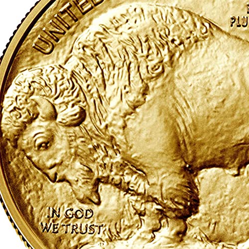 2023 אין סימן מנטה 1 גרם אמריקאי באפלו מטילי זהב מטבע חן חן ללא סירוג
