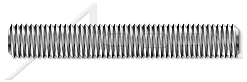 M20-2.5 x 1 מ ', DIN 976-1, מדד, חתיכים, חוט שמאל, חוט מלא, נירוסטה A4