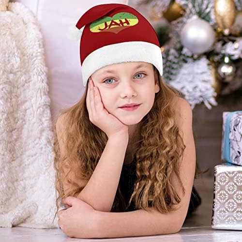 אהבת יה רגאיי מוסיקה חג המולד כובע אישית סנטה כובע מצחיק חג המולד קישוטים
